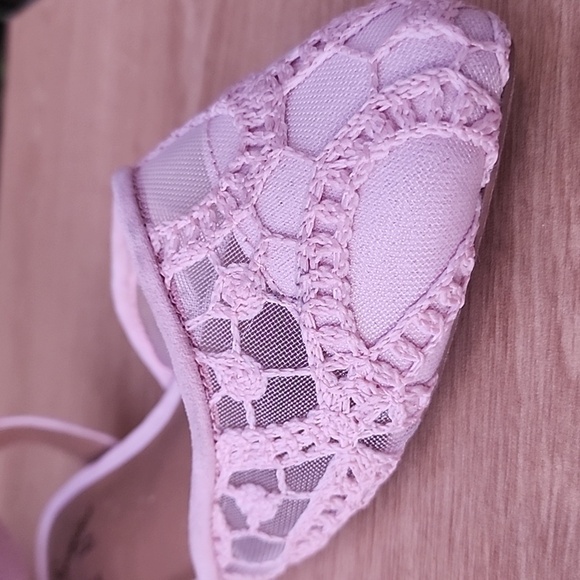 Seychelles Crochet Lace Pointy Toe Flats with Ankle Strap Size 7 NWT - Picture 7 of 11